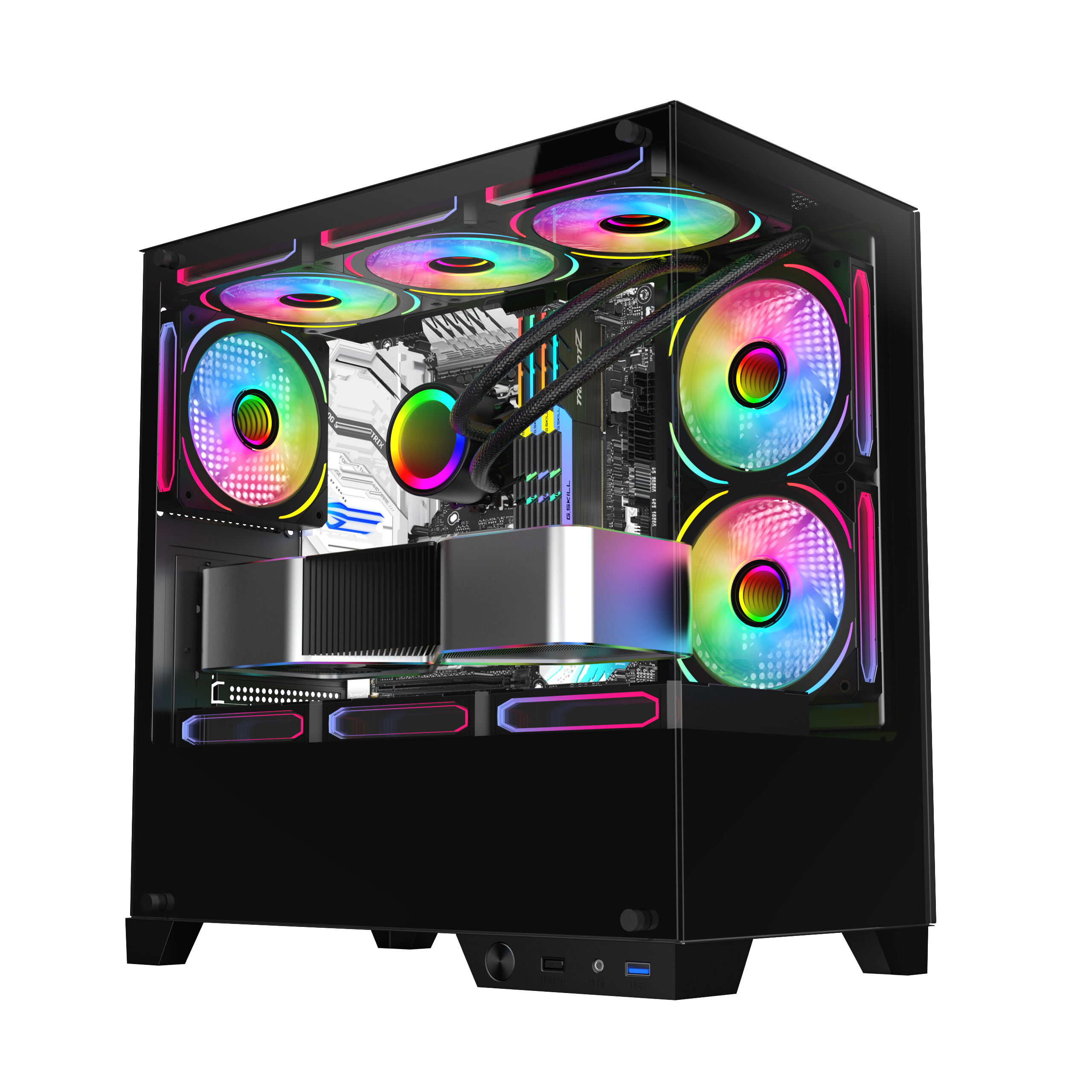 Buy Wholesale China Mlf390 Top Brand Computer Pc Cases Middle-tower ...