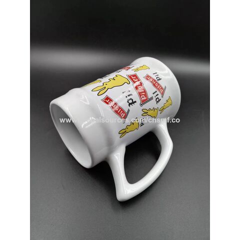 Compre Taza De Cerveza De Cerámica Smf Con Capacidad 500ml A