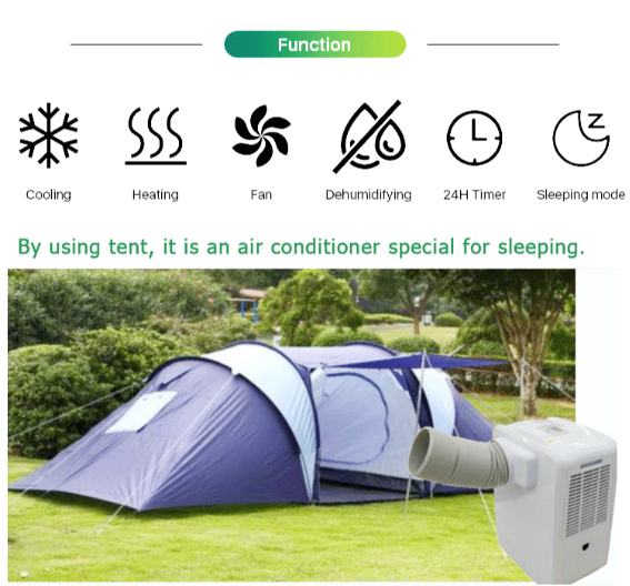 Achetez en gros Dm2a R134a/ R410a Mobile Air Condition 2700 ~ 4000 Btu  Camping Climatiseur Taïwan et Climatiseur Camping R134a/r410a 2700 ~  4000btu