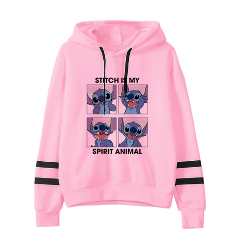 【HI FI FNK】Scub Stitch Hoodie Stitch Big Face Hoodie - Cracker Barrel