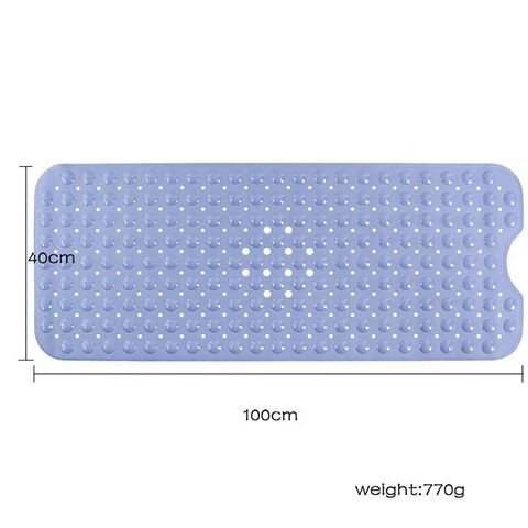 Bath/Tub/Shower Extra Long Mat 39X16 Anti Slip Antibacterial Machine  Washable