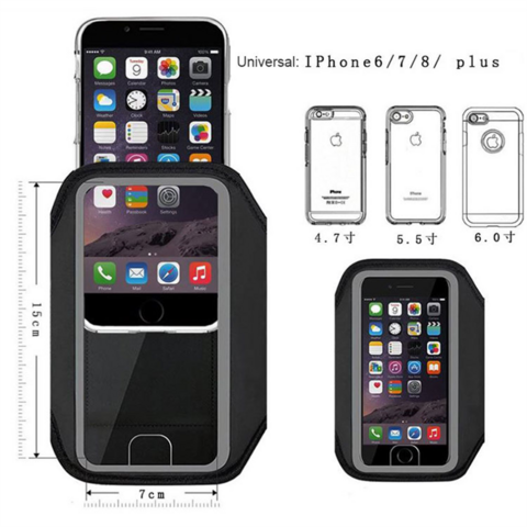 Water Resistant Iphone Case For Running IPhone 6S Armband