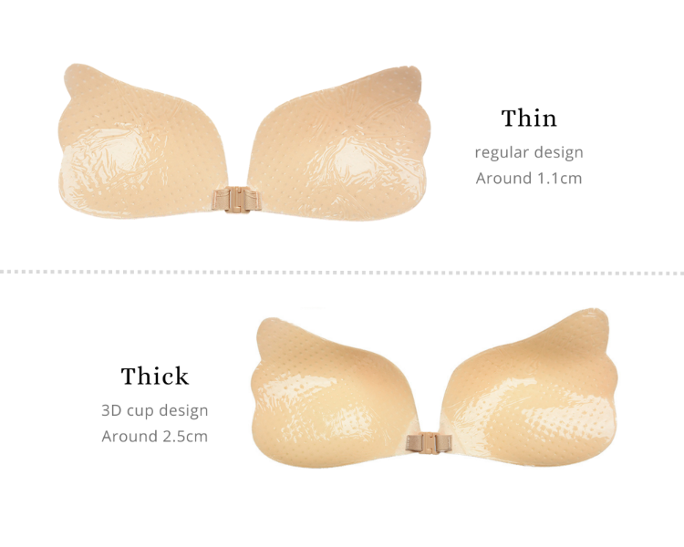 Sell Best High Quality Sexy Young Girls Lady Comfort Clear Sheer Cheap  Orange Thick Push Band Reusable Butterfly Strapless Bra $1.55 - Wholesale  China Sexy Strapless Bra at factory prices from Dongguan