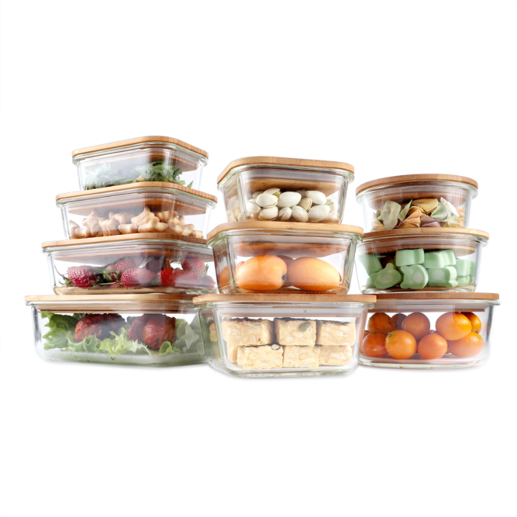 Microwavable Plastic Fruit Salad Lunch Box, Sports Diet Control Meal Box  2pcs/set