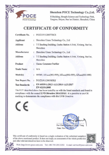 Does EPA certify/register or provide lists of acceptable air cleaners ...