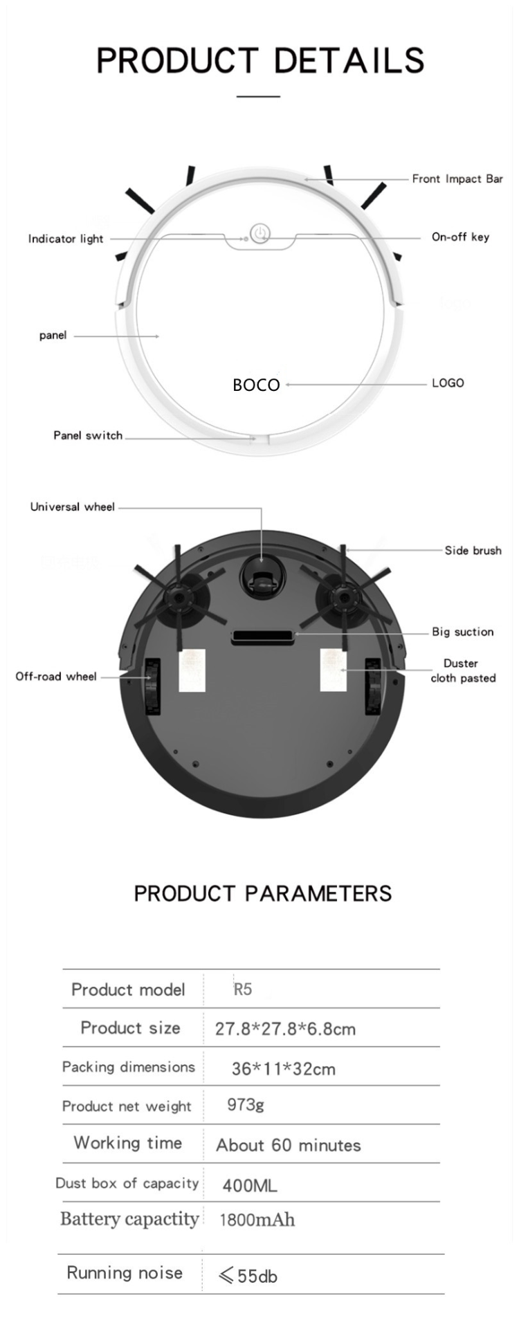 Buy Wholesale China New Arrives Usb Charging Wifi Remote Control Mopping  Cleaning Robot Aspiradora Inteligente & Robot Aspiradora Inteligente at USD  22