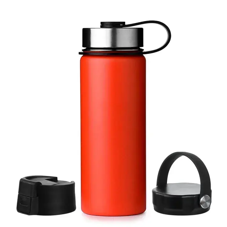 Double Walled Vacuum Cup Flask Chinese Retro Travel Thermos Flask Insulated  Water Bottle Portable Water Bottle Cup Mug Sport Creative Home Insulation