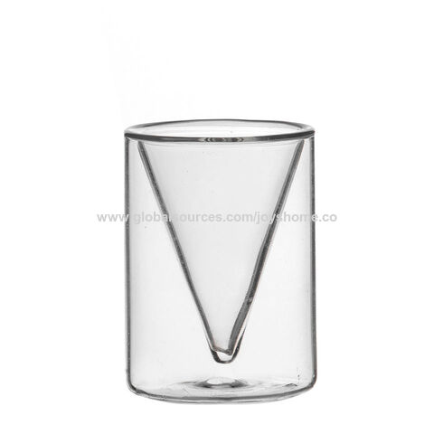 Double Walled Tall Shot Glasses 3oz / 80ml