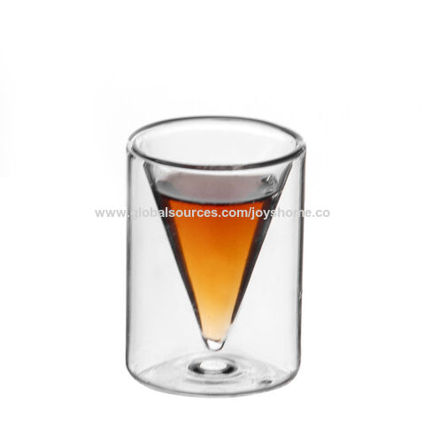 Double Walled Tall Shot Glasses 3oz / 80ml