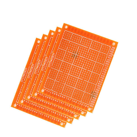 uxcell 100x150mm Single Sided Universal Printed Circuit Board for DIY  Soldering 5pcs