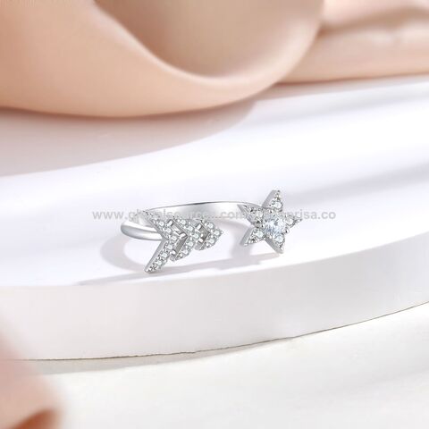 Fashion 925 Silver Rings Women Moonstone Jewelry Wedding Ring Punk Gift  Size6-10 – ASA College: Florida