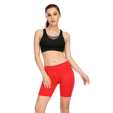 Chemises Actives Yoga Tops Femmes Lâche Gym Sport Gilet Maille