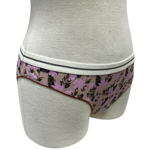 Buy Wholesale China Customize New Women Polyester Underwear Women's Sport  Underwear Breathable Briefs & Underwear