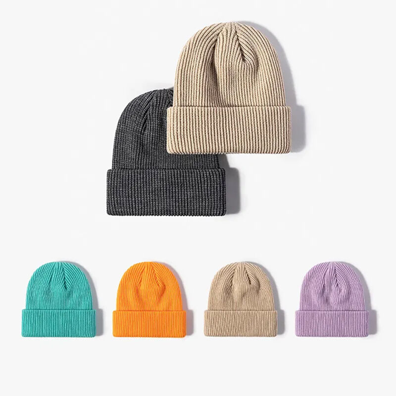 Hat Warm High Quality Fashion Designer Famous Brand Logo Beanie Hat Knitted Set  Hat - China Printing 6-Panel Hat Embroidered and Winter Warm Soft Jacquard  Pattern price