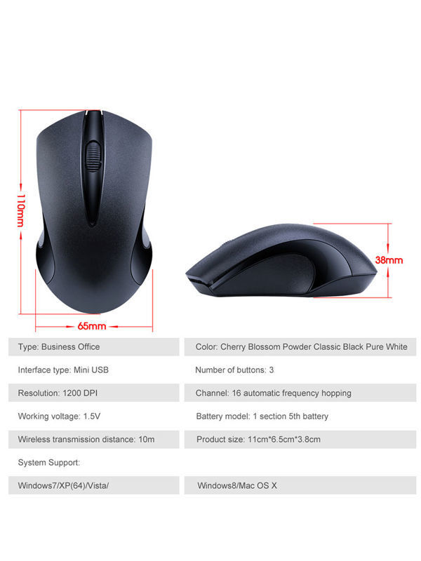 Computer Mouse Interior Wireless Buy Wholesale China Stylish Wireless Mouse Pc Computer Laptop 3 Colors ...