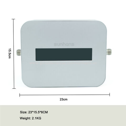 Amplificador de señal de teléfono celular 900/1800/2100MHz 2G/3G/4G Tri  Band GSM DCS amplificador de señal móvil, amplificador de señal celular  para