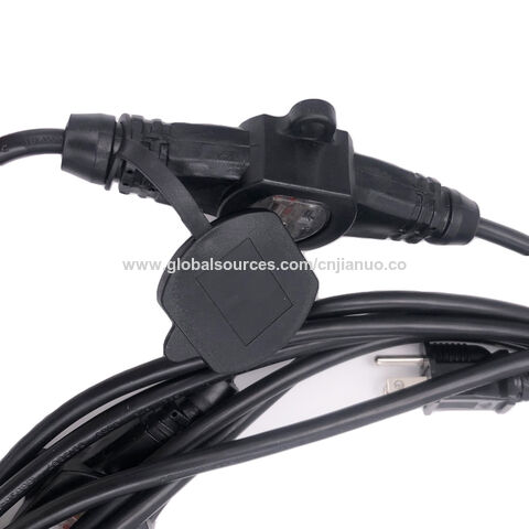 Buy Wholesale China Multiple Outlets Power Extension Cord For