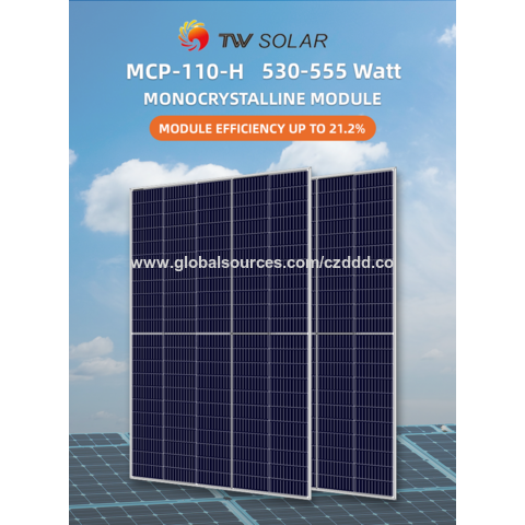 Módulo Solar PV 600W 550W 500W Solar Panel Inverter Sistema 500W Mono -  China 550W Panel, Mono Panel