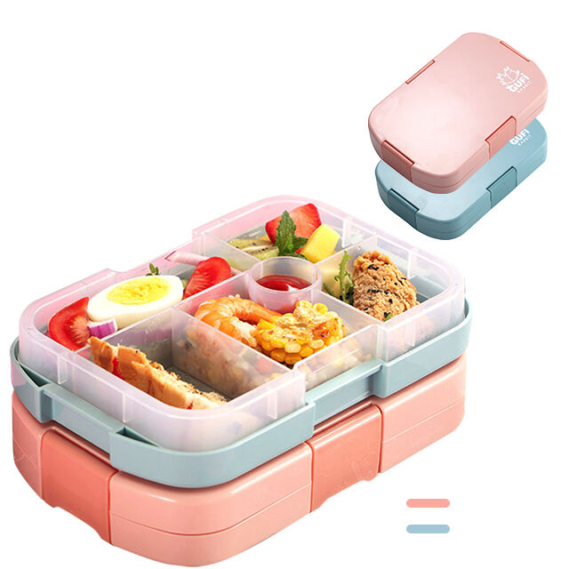 Tupperware-Boîte à lunch à compartiments pour enfants et adultes, boîte à  sandwich, boîte de rangement et de transport - AliExpress