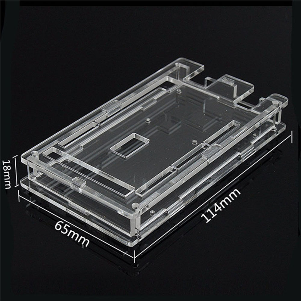 Carcasa Case Caja Para Arduino Uno R3 Transparente Acrílico