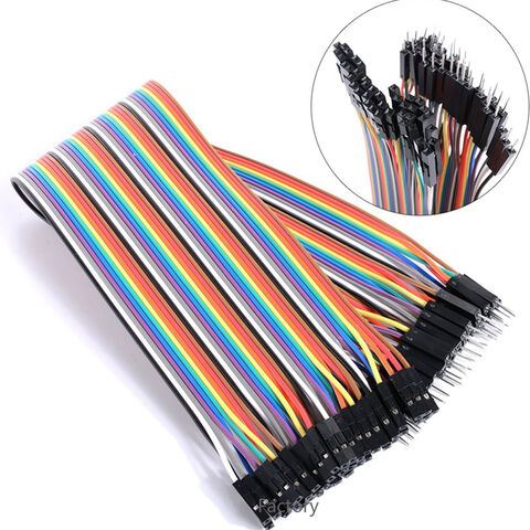 Jumper Wire Cable 3 X 40pcs Each 20cm,3 In 1 Dupont Breadboard