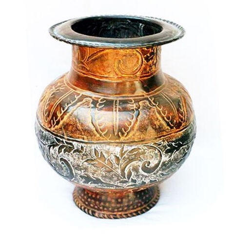 Traditional Indian Vase - Wholesale India Flower Pot, Pot, Plant Pot,  Flower Vase at Factory Prices from Binny Exports