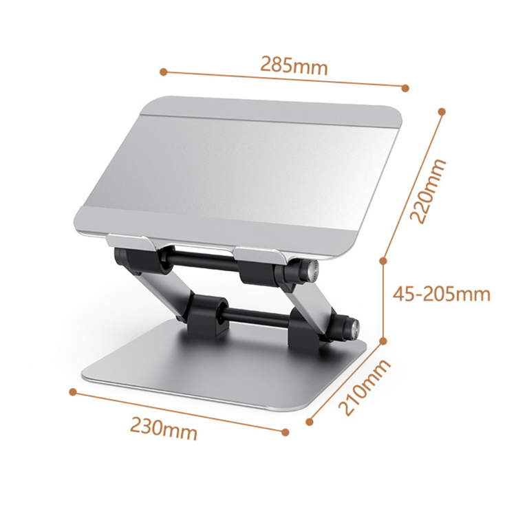 Buy Wholesale China Aco Factory Laptop Stand Aluminum Alloy Adjustable Button Folding Portable