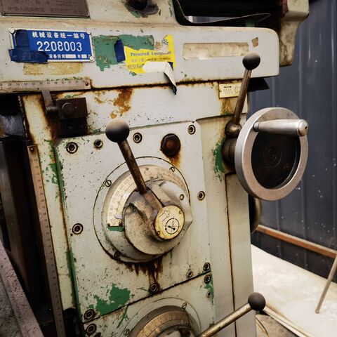 X8126b Used China Factory Vertical Drilling Miller Cnc