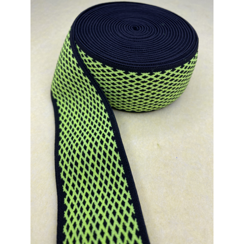 Weaving Elastic Webbing Custom Design Jacquard Pattern Nylon Woven