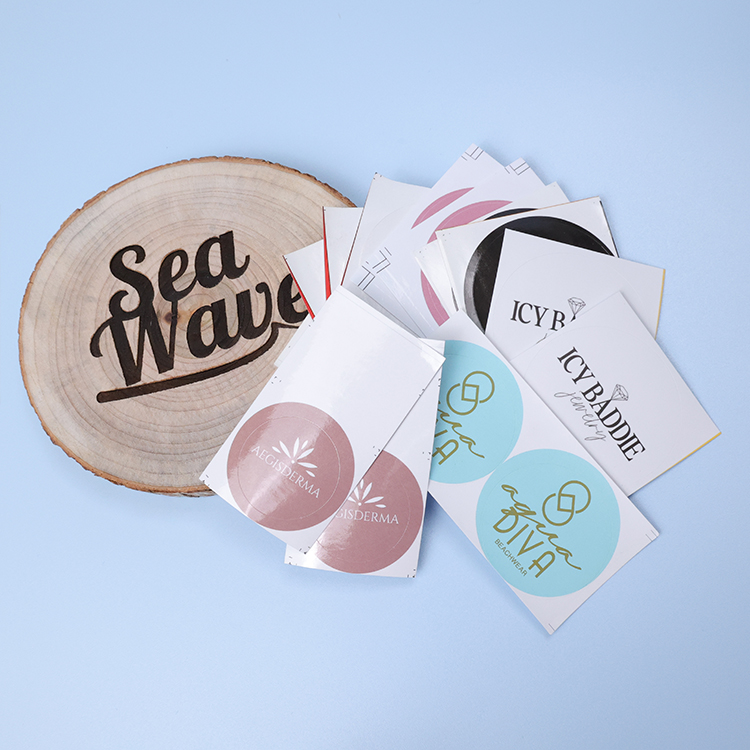 Personalized Logo Die Cut Sticker Custom Round Packaging Sticker/label  Sheet/rollpopular $0.04 - Wholesale China Adhesive Stickers Custom Die Cut Vinyl  Sticker at factory prices from Guangzhou Seawave Packaging & Printing Co.,  Ltd.