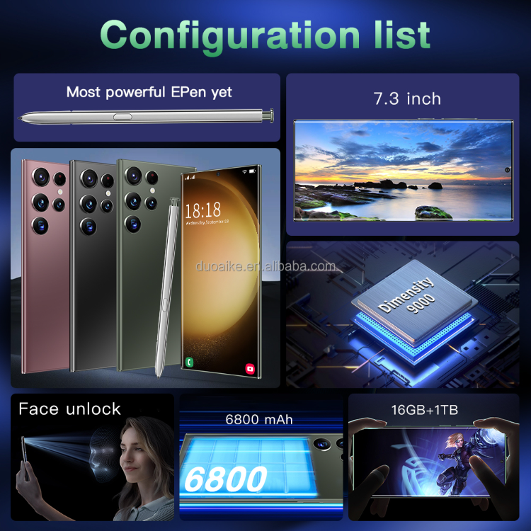 Mobile Phone S23 Ultra 7.3 Inch 16GB+1tb Face ID Unlocked Cellphones 10  Core 5g Smartphones for Samsung Android - China Mobile Phone and Smart Phone  price