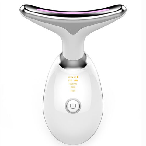 Skin lifting Beauty Instrument LED Photon Vibration v-face Neck Lifting Skin Tighten Anti Wrinkle Remove Massager Device