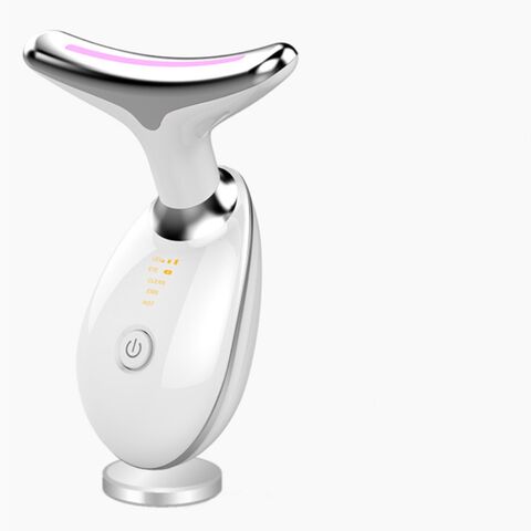 Skin lifting Beauty Instrument LED Photon Vibration v-face Neck Lifting Skin Tighten Anti Wrinkle Remove Massager Device