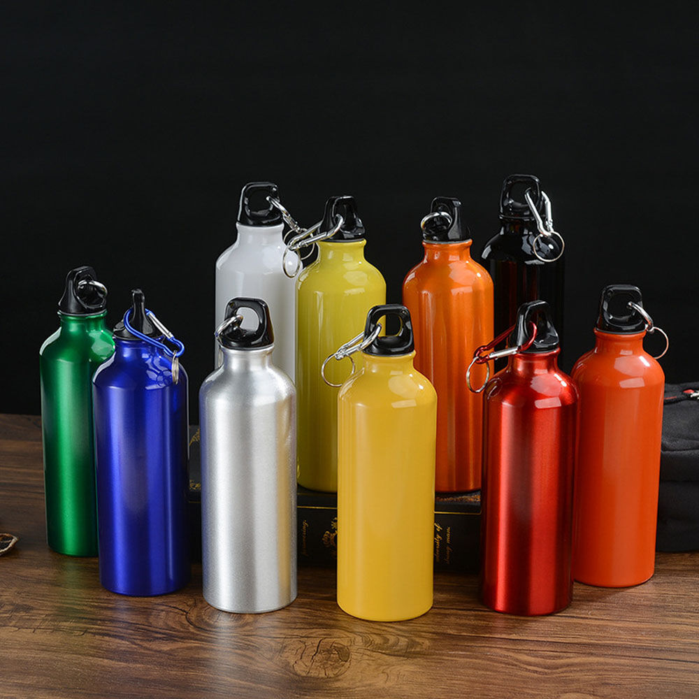 18 Pieces Aluminum Water Bottles Bulk 20 Oz Reusable Lightweight