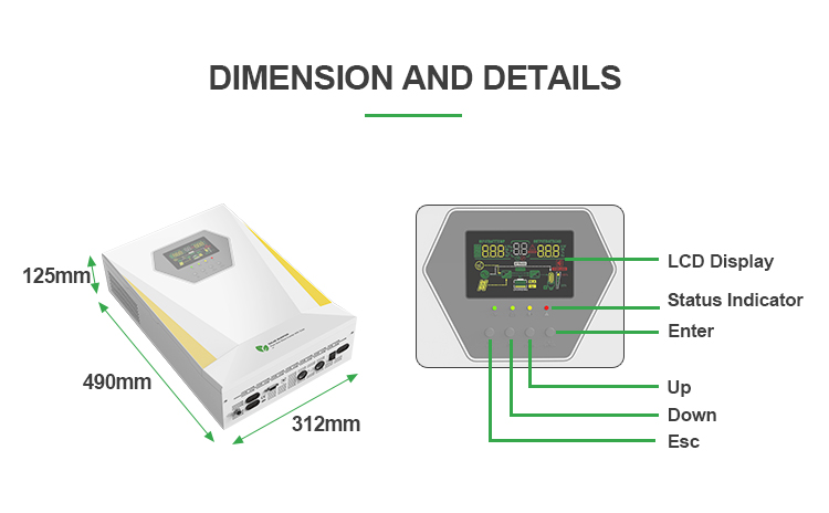 Buy Standard Quality China Wholesale Solar Hybrid Inverter 5000w Pure ...