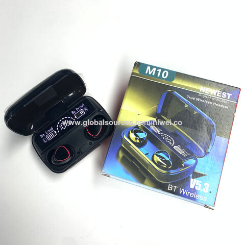 Wireless Bluetooth Stereo Wireless Headset - M10 Tws Bluetooth V5.3  Headphones Led - Aliexpress