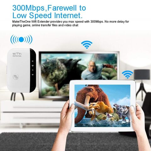 Adaptateur Wifi sans fil universel, RJ-45 ports Usb, 300Mbps, pont Ethernet,  répéteur, pour nouveaux téléviseurs intelligents