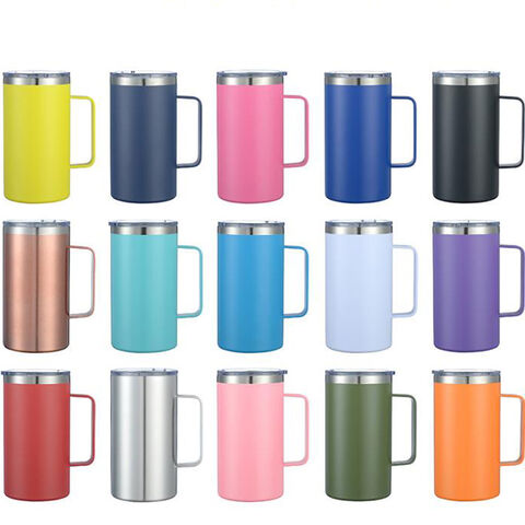 24oz Stainless Steel tumbler Milk Cup Double Wall Vacuum Insulated