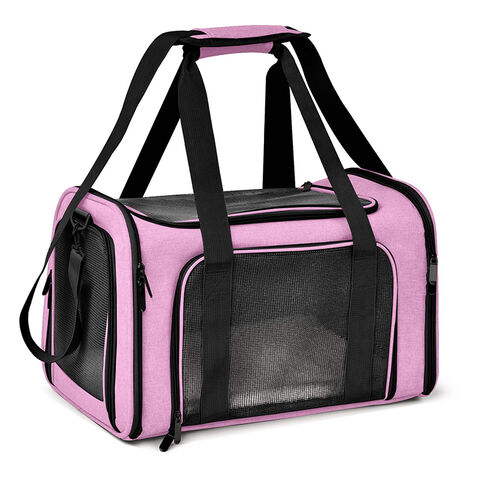 Soft-sided Carriers Portable Pet Sling Bag Pink Dog Carrier Bags