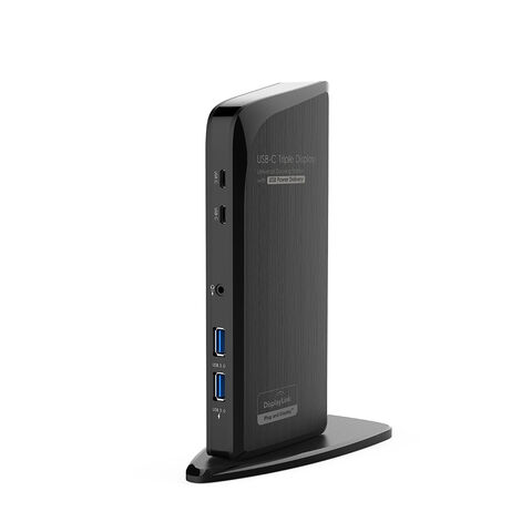 Dock Universal USB-C DisplayLink de 60W Power Delivery para Triplo Monitor