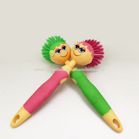 Buy Wholesale China Doll Kitchen Scrub Brush Durable Girl Doll