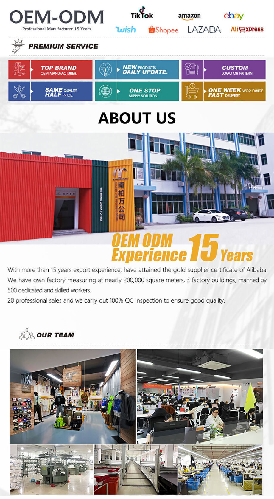 Wholesale High Quality Blank T Shirt Custom Heavyweight Cotton Oneck