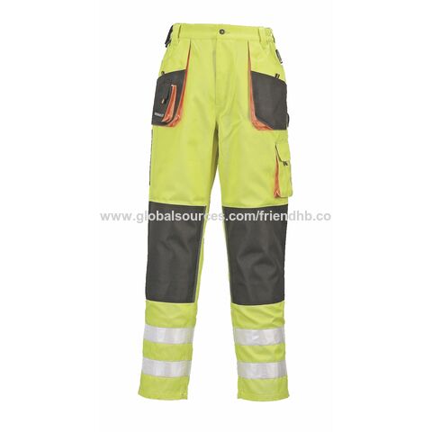 Mens Utility Work Cordura Pants Heavy Duty Workwear Construction Safety  Trousers | eBay