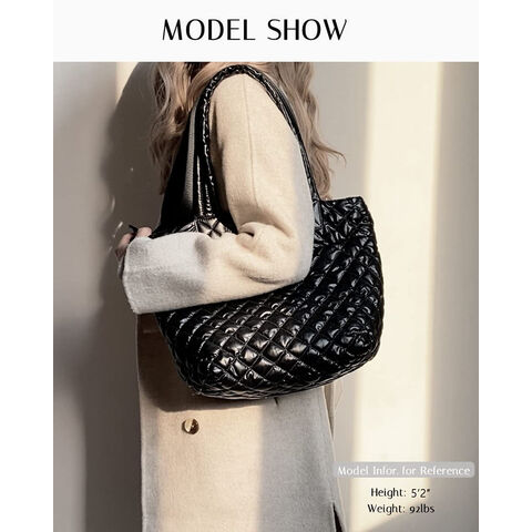 バッグ Us Customized US M-65 Quilted Tote Bag Custom Logo Travel Work Waterproof Lightweight Soft Leather