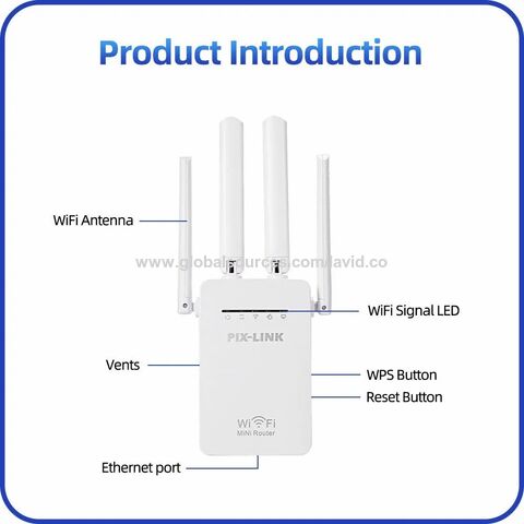 PIXLINK Fabrik preis OEM Wireless 300M WIFI Repeater Router Booster für Home Office