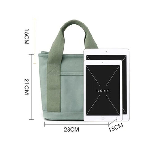 Crossbody Canvas Bag Mini, Canvas Handbag Pockets