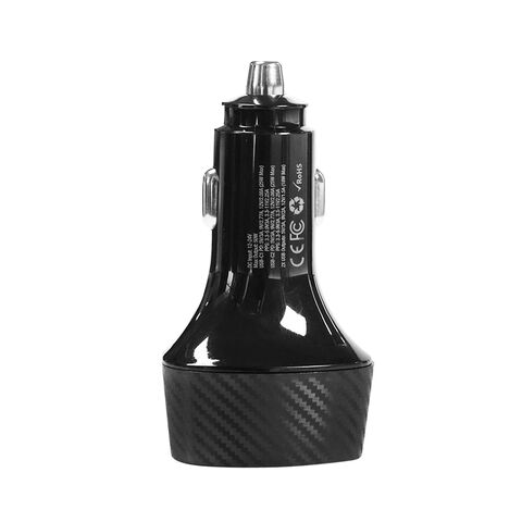 Hochwertiges 50W PD QC3.0 4-Port USB-Schnellladegerät für das Auto