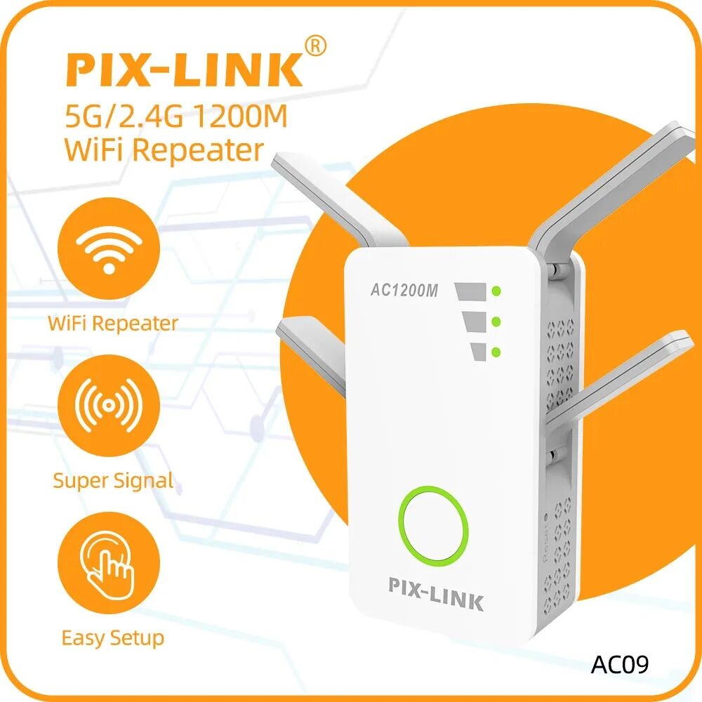 Répéteur WiFi 5G/2.4G sans fil, longue portée, amplificateur de