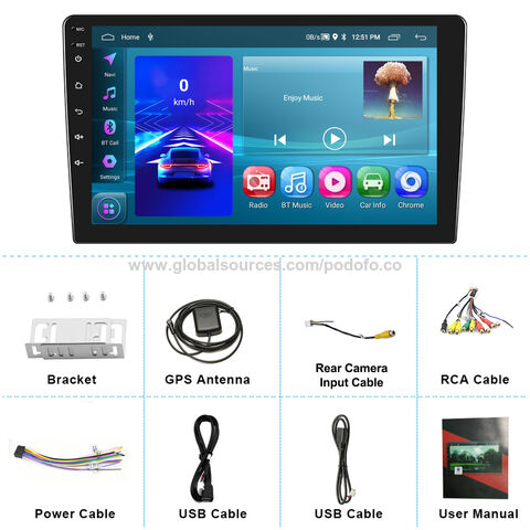Achetez en gros Podofo 9 Pouces 2 64g Android Autoradio Double Din