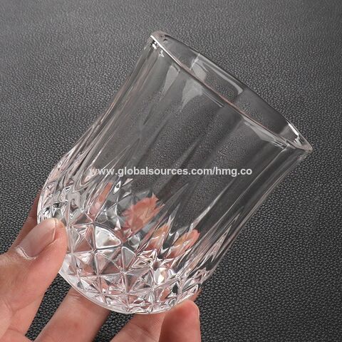 Buy Wholesale China Popular High End Engraved Crystal Glass Tumblers For  Home,bar,club,hotel,restaurant 200-300ml & High Quality Glass Cups at USD  0.92